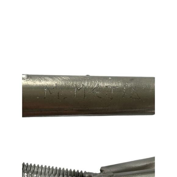 Miguel Metal Mejia Artist Scrap Metal Art Sculpture Golfer 8” Tall Signed Recyle - Picture 5 of 9